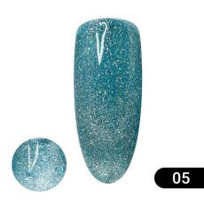 Global Fashion Гель-лак Disco Cateyes светоотражающий №005 8 мл