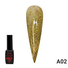 Global Fashion Гель-лак Disco светоотражающий №A02 8 мл