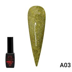 Global Fashion Гель-лак Disco светоотражающий №A03 8 мл