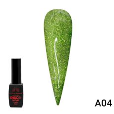 Global Fashion Гель-лак Disco светоотражающий №A04 8 мл