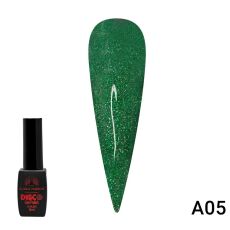 Global Fashion Гель-лак Disco светоотражающий №A05 8 мл