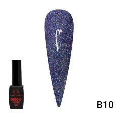 Global Fashion Гель-лак Disco светоотражающий №B10 8 мл