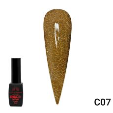 Global Fashion Гель-лак Disco светоотражающий №C07 8 мл