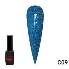 Global Fashion Гель-лак Disco светоотражающий №C09 8 мл