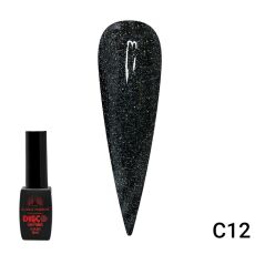 Global Fashion Гель-лак Disco светоотражающий №C12 8 мл