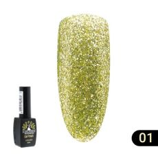 Global Fashion Гель-лак Gold №01 8 мл