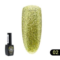 Global Fashion Гель-лак Gold №02 8 мл