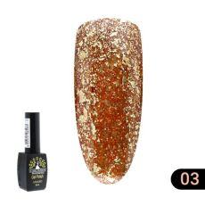 Global Fashion Гель-лак Gold №03 8 мл