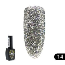 Global Fashion Гель-лак Gold №14 8 мл