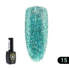 Global Fashion Гель-лак Gold №15 8 мл