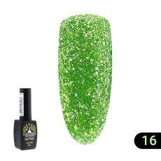 Global Fashion Гель-лак Gold №16 8 мл
