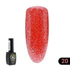 Global Fashion Гель-лак Gold №20 8 мл