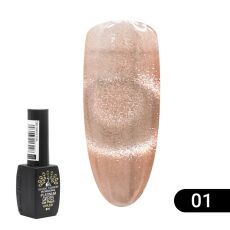 Global Fashion Гель-лак Platinum Cat eyes кошачий глаз №01 8 мл