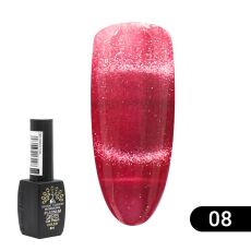 Global Fashion Гель-лак Platinum Cat eyes кошачий глаз №08 8 мл