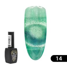 Global Fashion Гель-лак Platinum Cat eyes кошачий глаз №14 8 мл