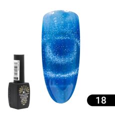 Global Fashion Гель-лак Platinum Cat eyes кошачий глаз №18 8 мл