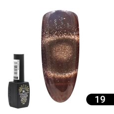 Global Fashion Гель-лак Platinum Cat eyes кошачий глаз №19 8 мл