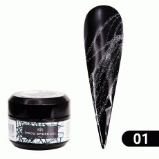 Global Fashion Гель-паутинка Disco Spider Gel №01 5 гр