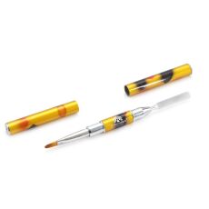 Global Fashion Кисть двусторонняя для полигеля овал/лопатка тигровая