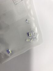 Global Fashion Стразы Swarovski прямоугольник хамелеон 12 шт