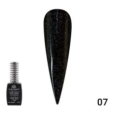 Global Fashion Топ с глиттером без липкого слоя Galaxy №07 12 мл