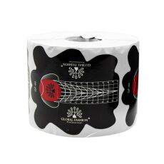 Global Fashion Формы одноразовые для наращивания стилет 300 шт черный