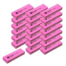 Lisanail Минибаф для ногтей 100/180 грит 20 шт