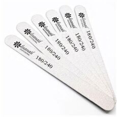 Lisanail Пилка прямая 180/240 грит