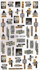 3D Наклейки 5D-K024 лео-мода