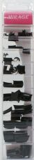 Mirage Типсы 100 шт EN black in box