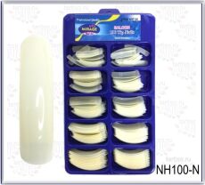 Mirage Типсы 100 шт Long натуральные