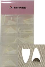 Mirage Типсы 100 шт френч бесконтактные SV-W стилет