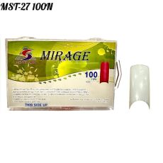 Mirage Типсы 100 шт бесконтактные MST-27 натуральные