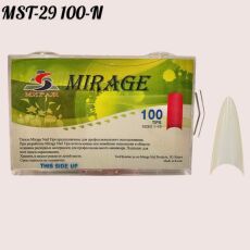 Mirage Типсы 100 шт стилет MST-29 натуральные