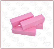 Баф Pink розовый Корея 20 шт