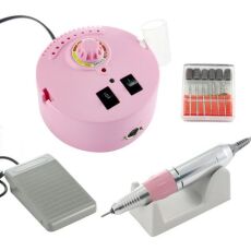 Nail Drill Аппарат для маникюра и педикюра 35000 об/65 Вт ZS-605 розовый