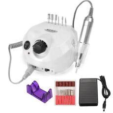 Nail Drill Аппарат для маникюра и педикюра 45000 об/65 Вт ZS-601 white