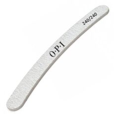 OPI Пилка для ногтей бумеранг зебра 240/240 грит