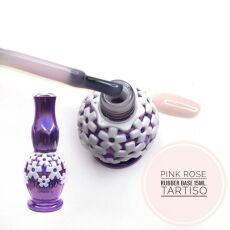 Tartiso База камуфлирующая RUBBER BASE PINK ROSE 15 мл