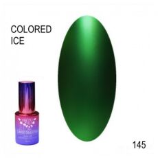 Tartiso Гель-лак витражный Colored Ice №145 10 мл GREEN