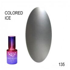 Tartiso Лак витражный Colored Ice №135 10 мл SILVER BASE
