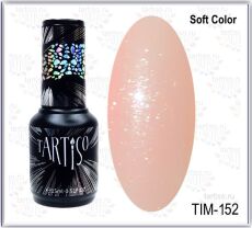Tartiso Гель-лак Time SOFT №152 15 мл Цвет розовых лепестков с мультишиммером