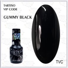 Tartiso Гель-лак VIP CODE Gummy Black 15 мл