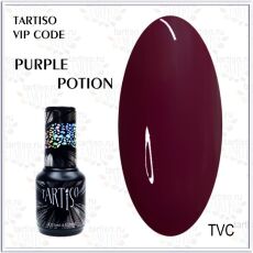 Tartiso Гель-лак VIP CODE Purple Potion 15 мл