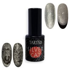 Tartiso Гель-лак кошачий глаз MAGIC SILVER CAT EYE 10 мл