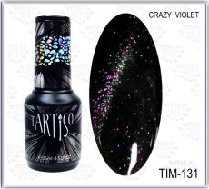 Tartiso Гель-лак кошачий глаз Time CRAZY VIOLET 15 мл