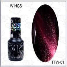 Tartiso Гель-лак кошачий глаз Time WINGS №01 15 мл