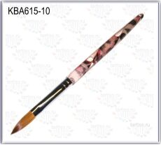 Tartiso Кисть для акрила Oval №10 Kolinsky Hair