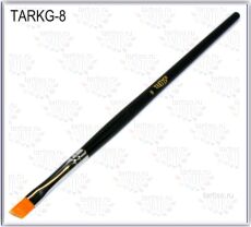 Tartiso Кисть для геля скошенная №8