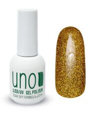 Uno Гель-лак 110 Золотая пыль Gold Dust 12 мл